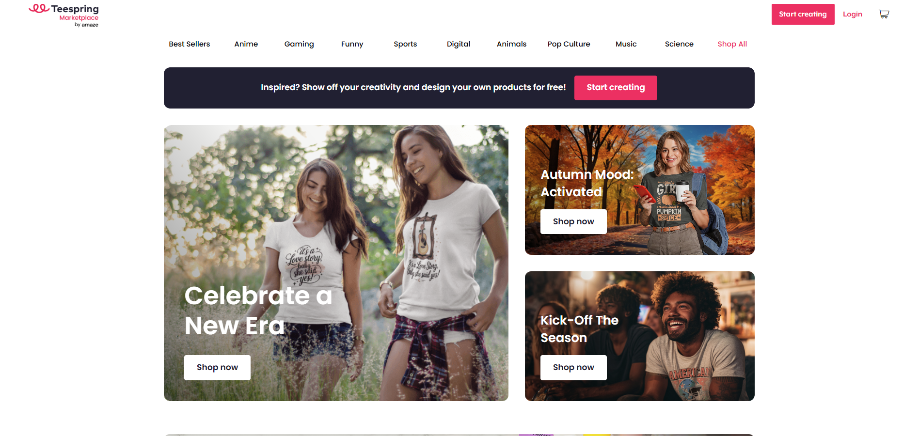 Teespring Affiliate Programma