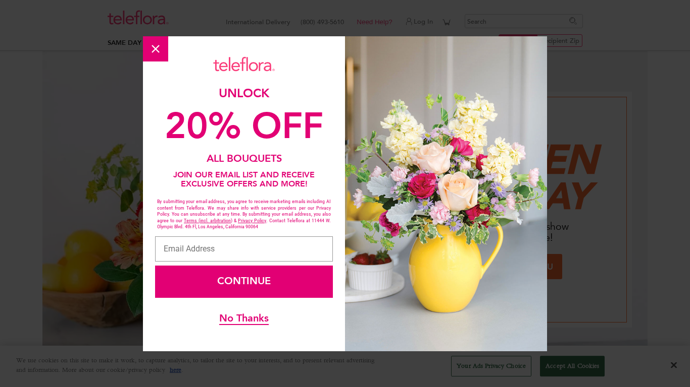 Teleflora Affiliate Programma