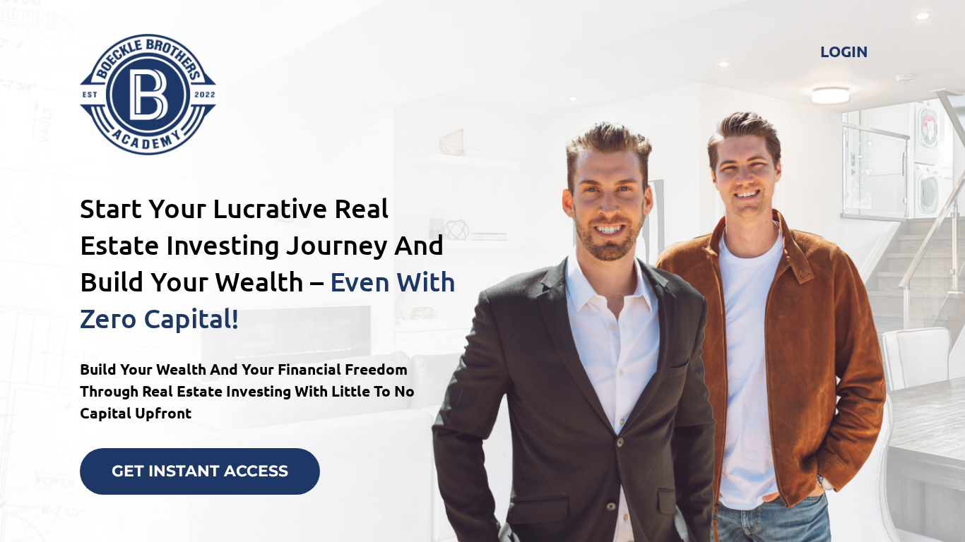 Het Boeckle Brothers Academy Affiliate Programma