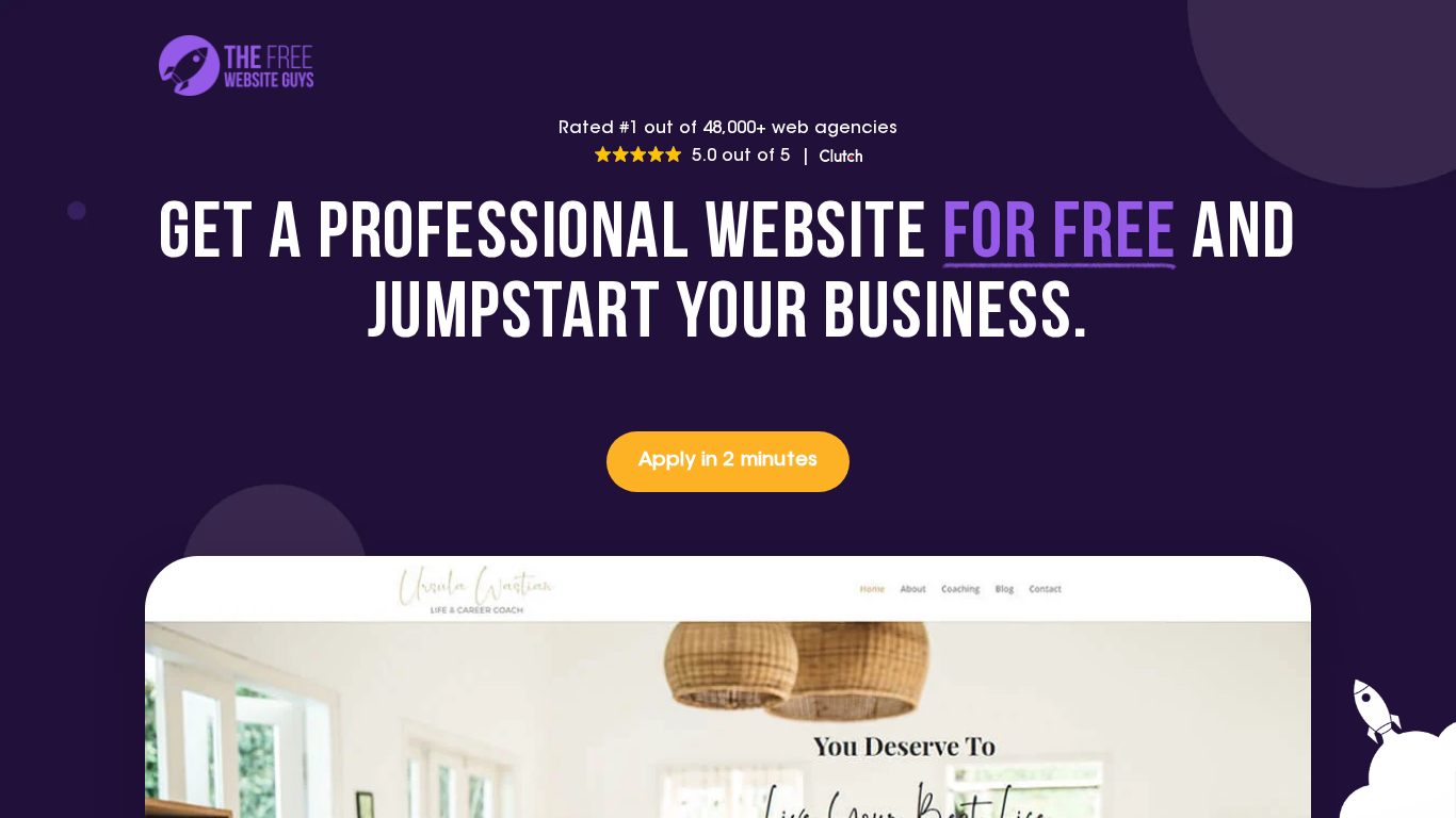 Het Free Website Guys Affiliate Programma