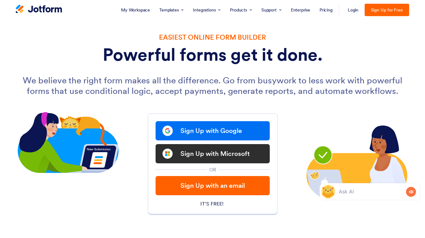 Het Jotform Affiliate Programma