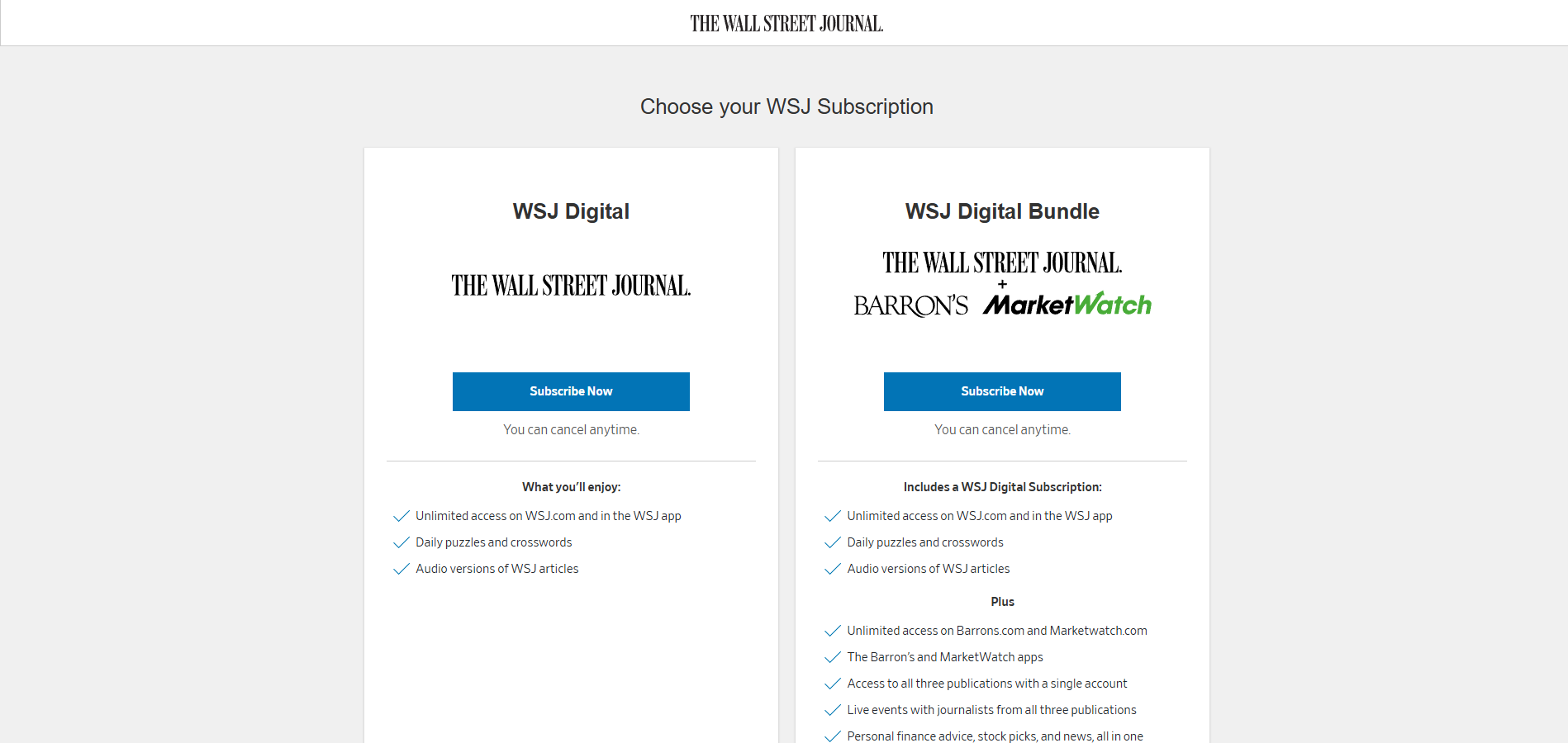 Het Wall Street Journal Affiliate Programma