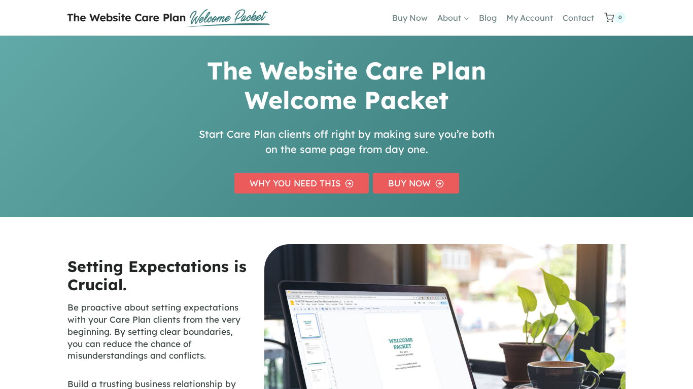 Het Website Care Plan Affiliate Programma