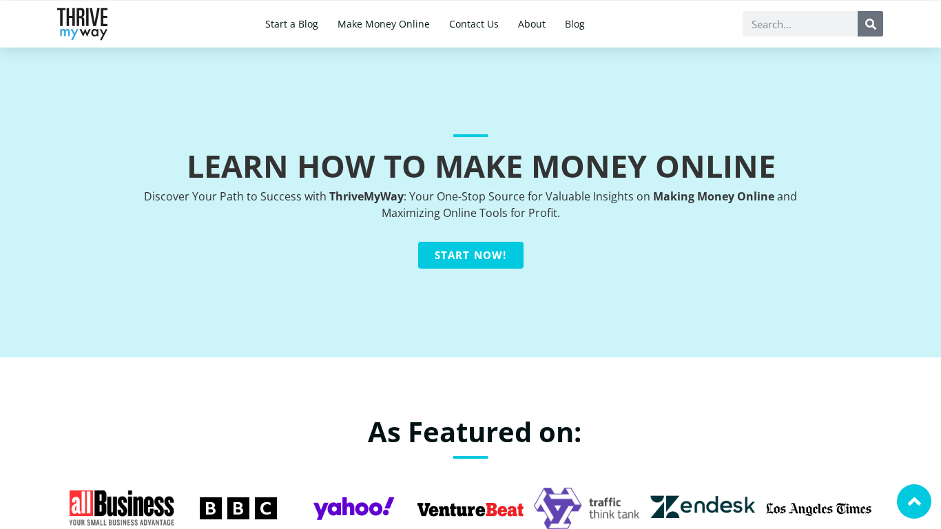 ThriveMyWay Affiliate Programma
