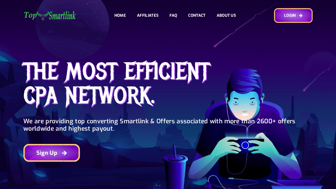 TopSmartlink Affiliate Programma