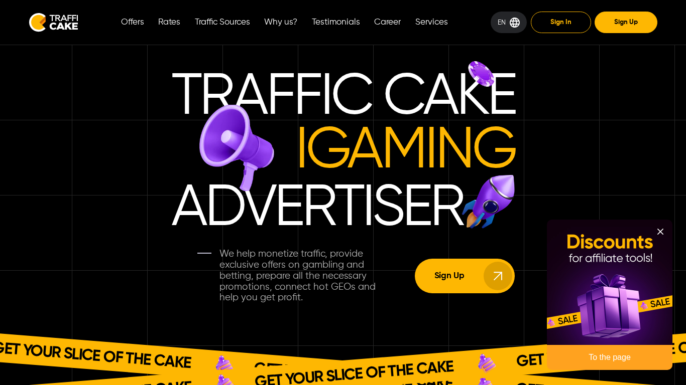 Traffic Cake Affiliate Programma