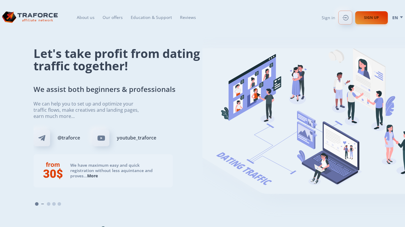 Traforce Affiliate Programma