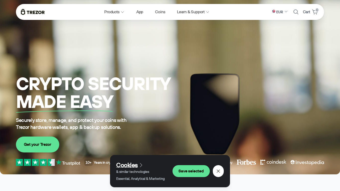 Trezor Affiliate Programma