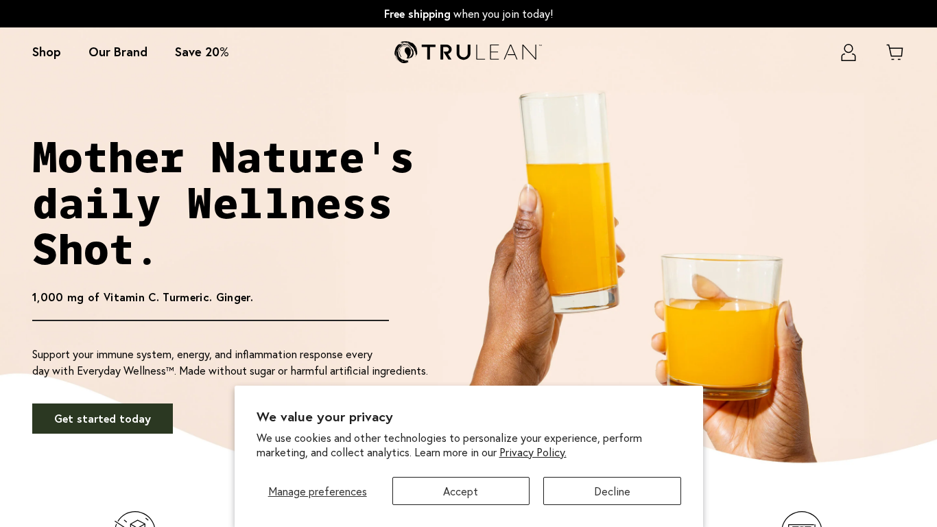 Trulean Nutrition Affiliate Programma