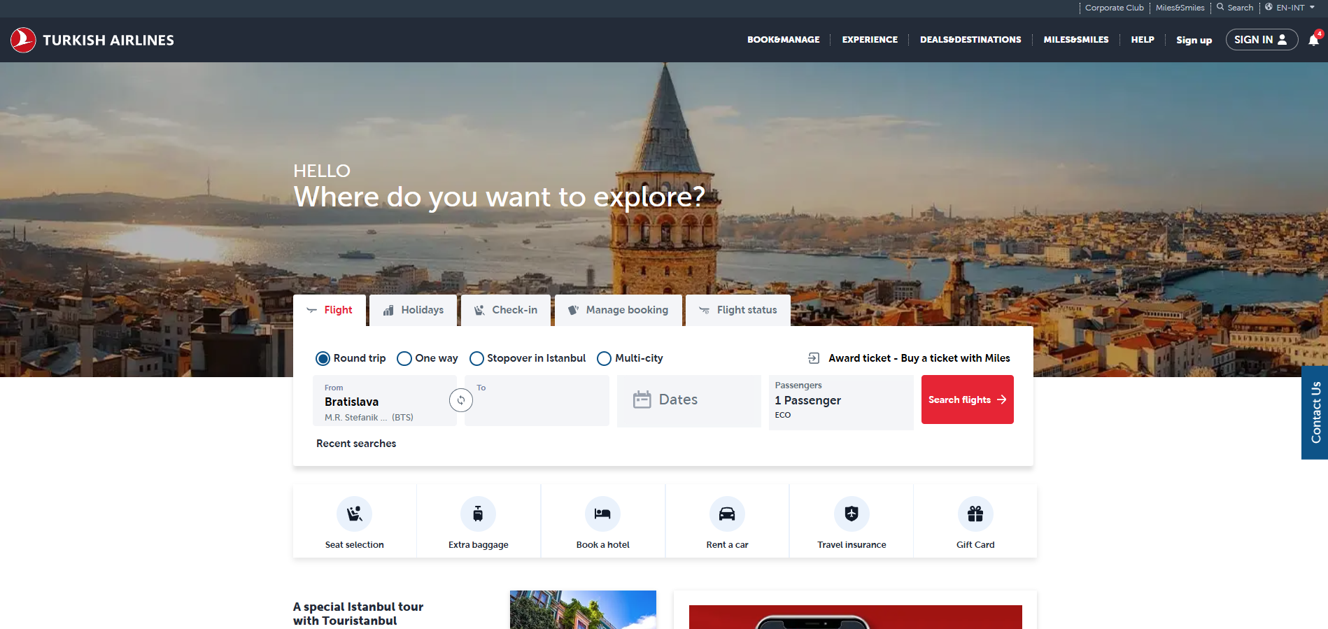 Turkish Airlines Affiliate Programma