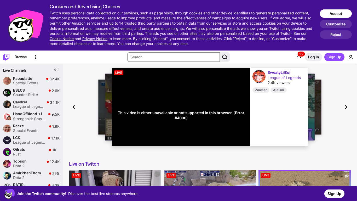 Twitch Affiliate Programma