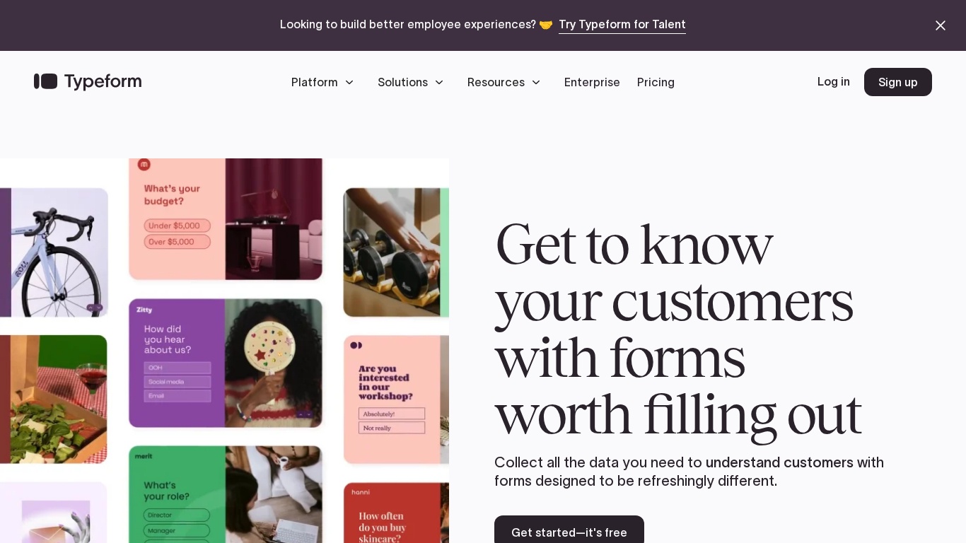 Typeform Affiliate Programma