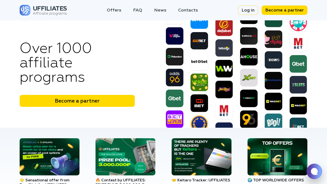 UFFILIATES Affiliate Programma