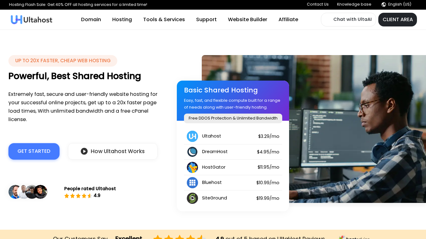 UltaHost Affiliate Programma