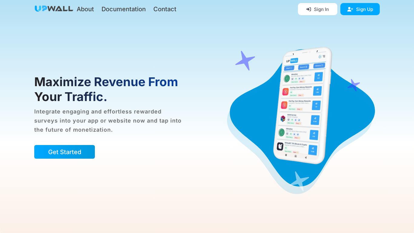 Upwall Affiliate Programma