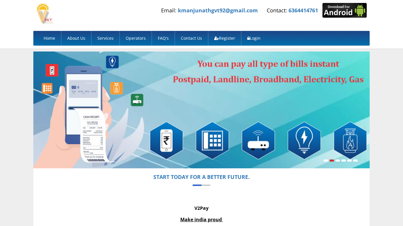 V2Pay Affiliate Programma
