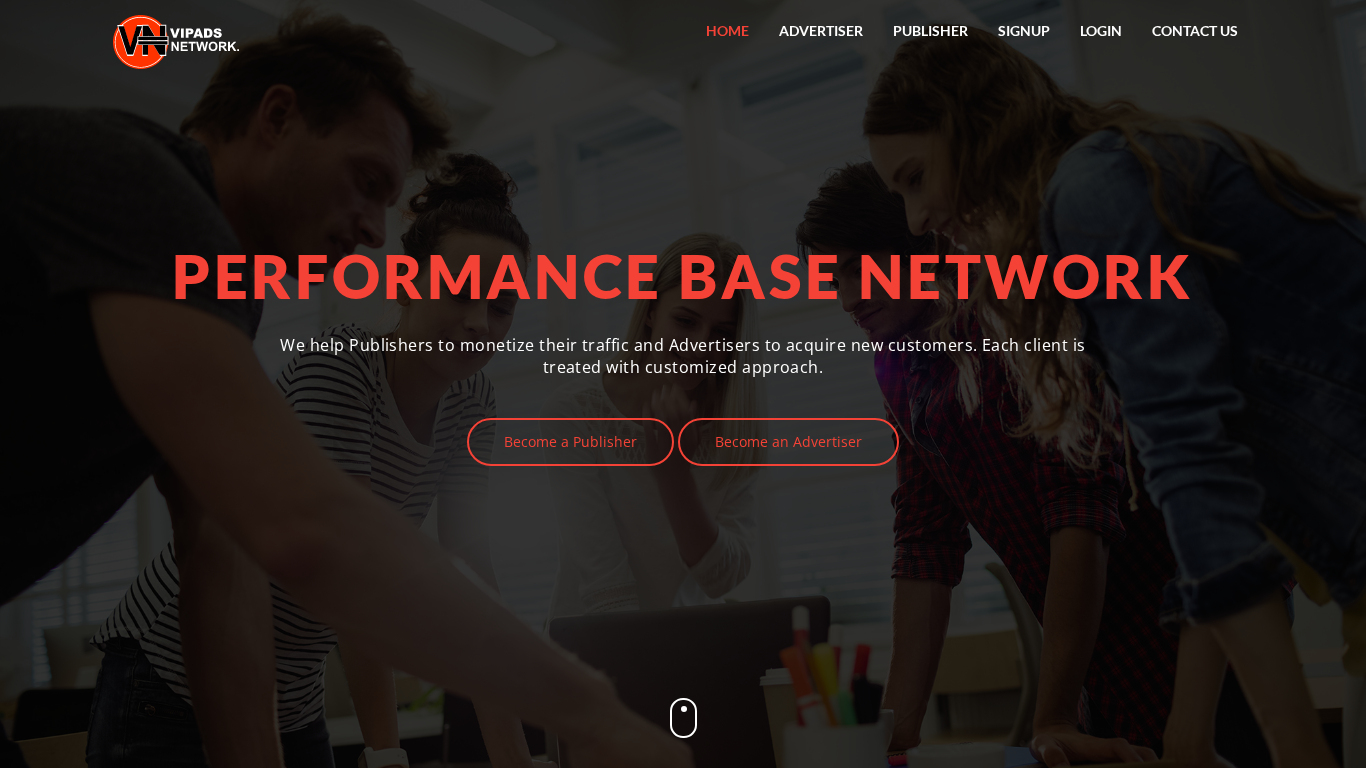 VipAdsNetwork Affiliate Programma