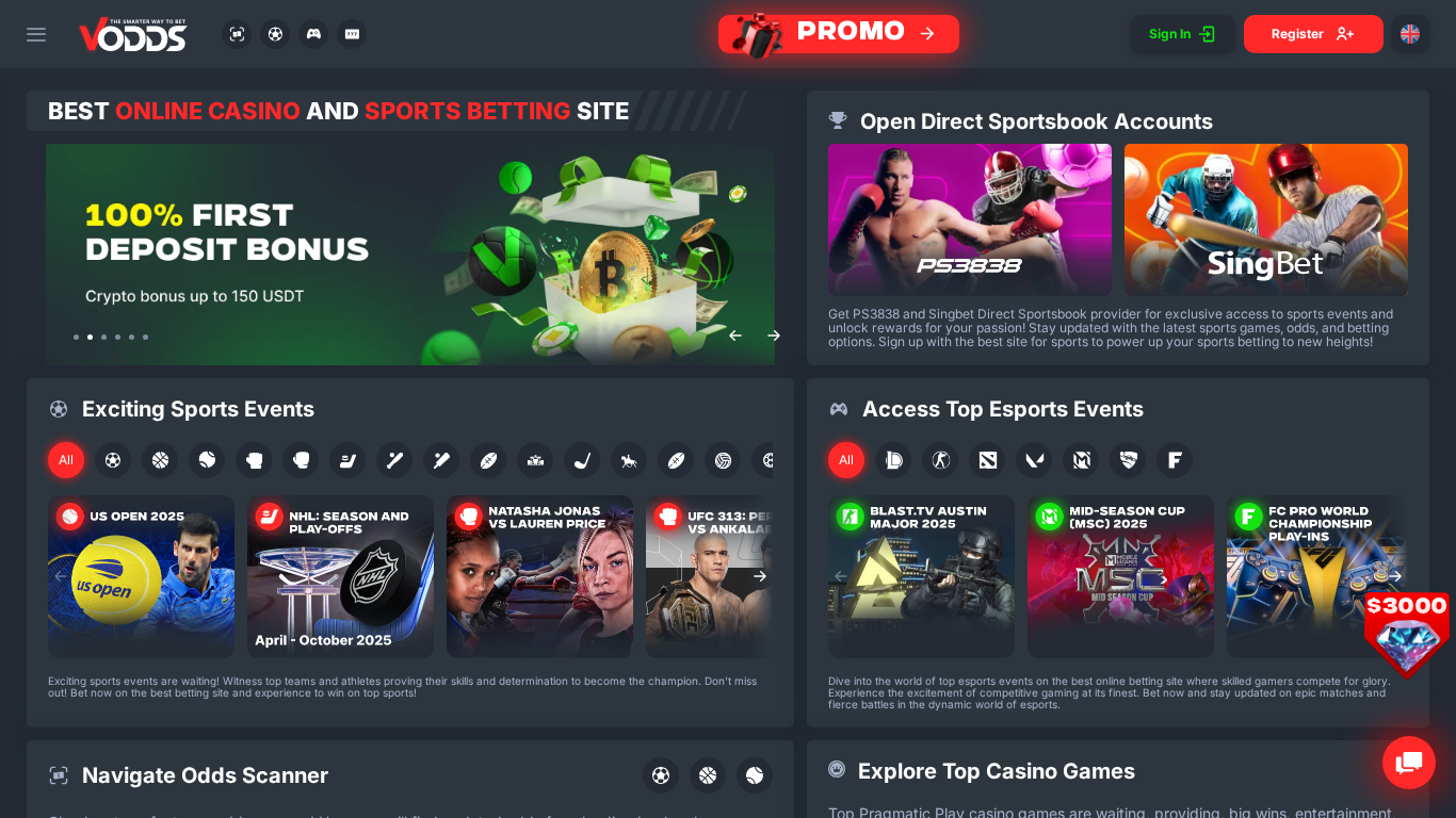 VOdds Affiliate Programma