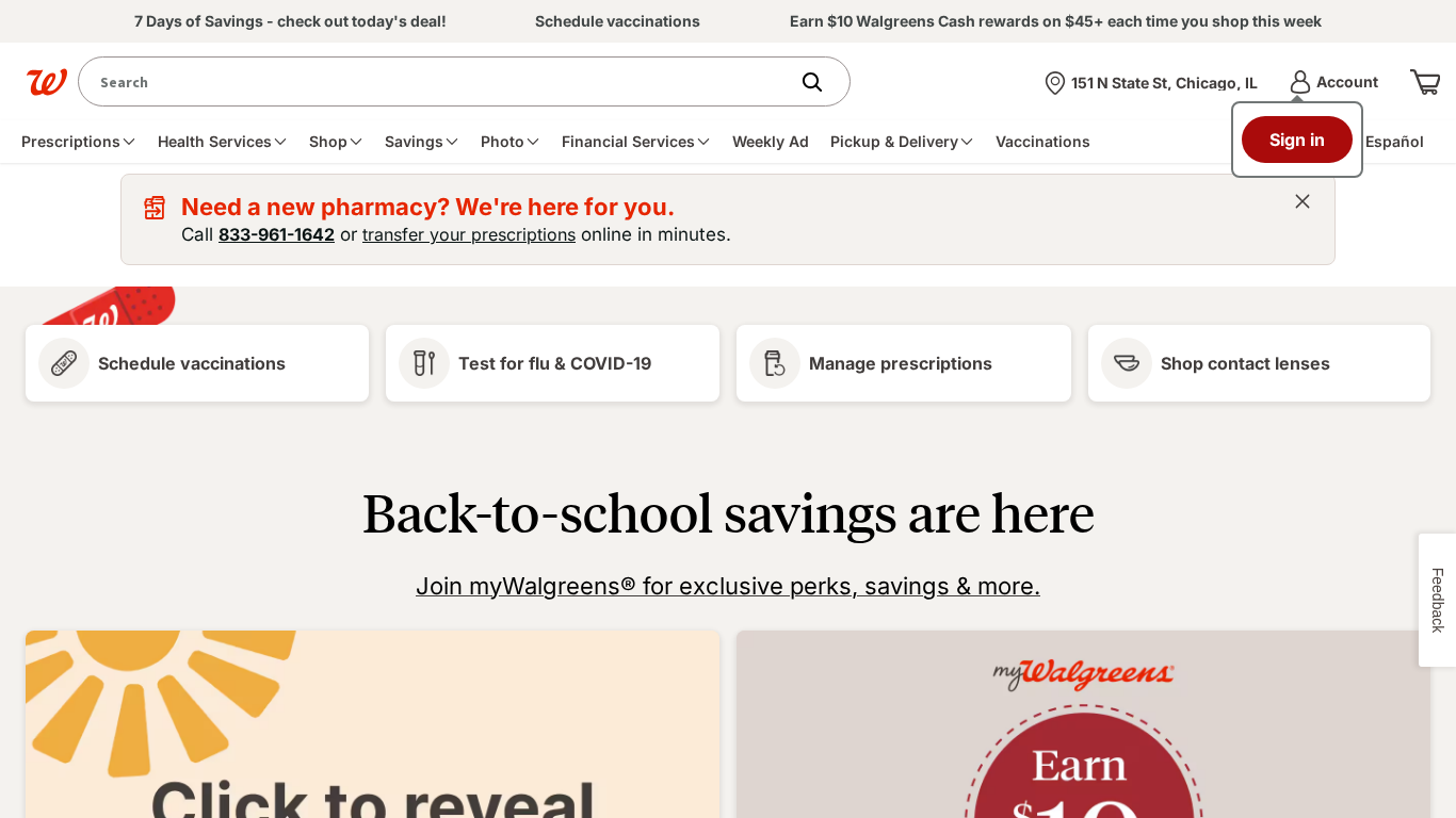 Walgreens Affiliate Programma