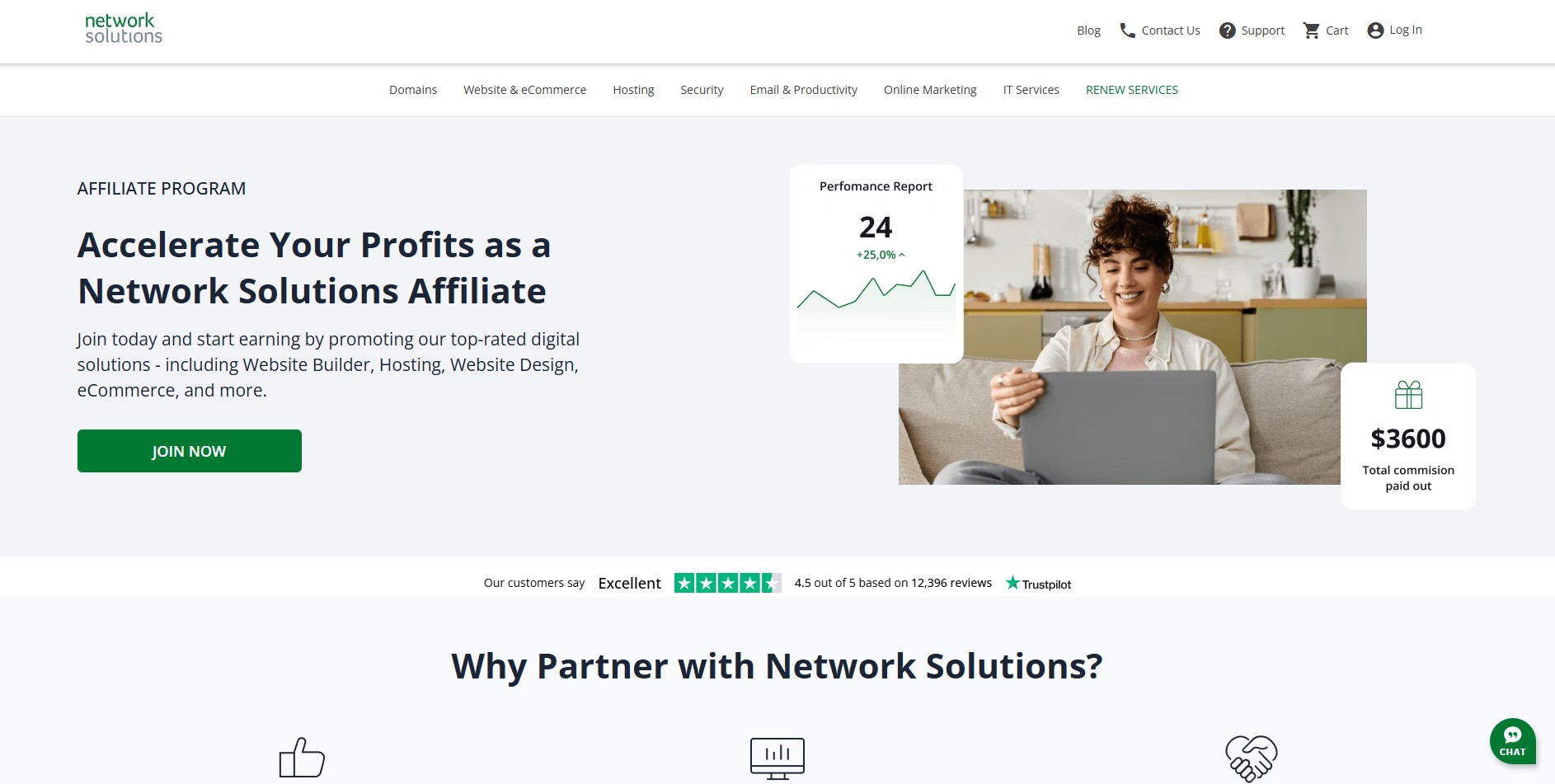 Web.com Affiliate Programma