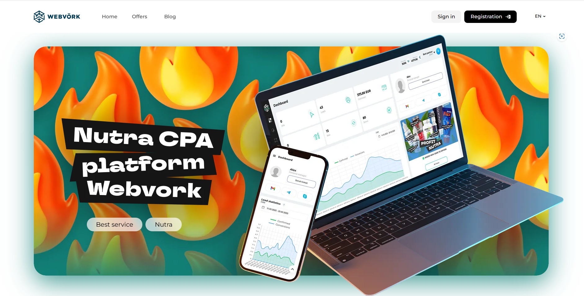 Webvork Affiliate Programma