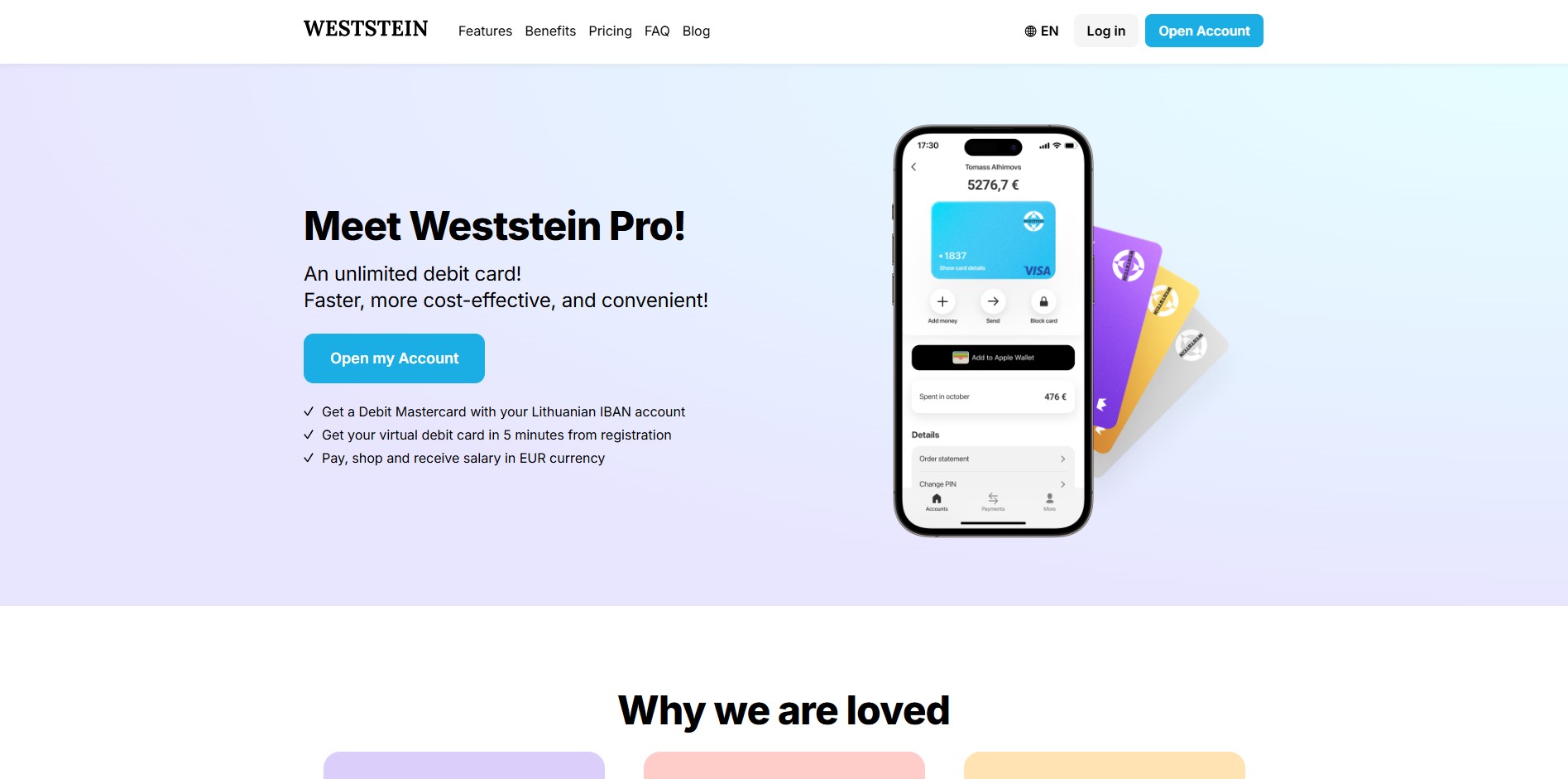 WestStein Affiliate Programma