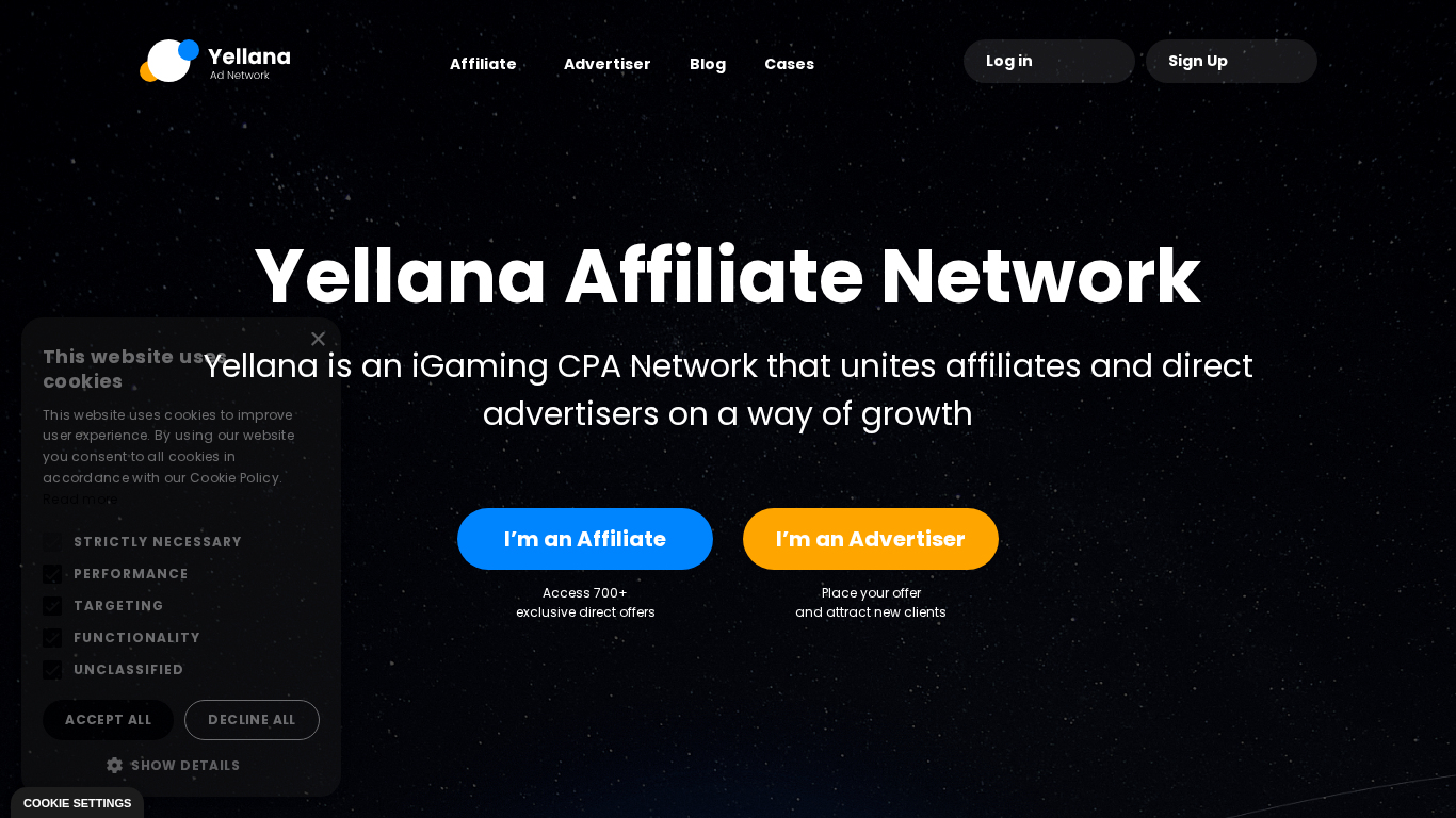 Yellana Affiliate Programma