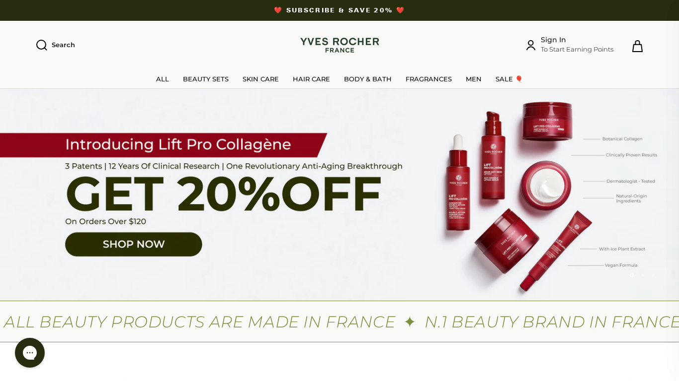 Yves Rocher Affiliate Programma