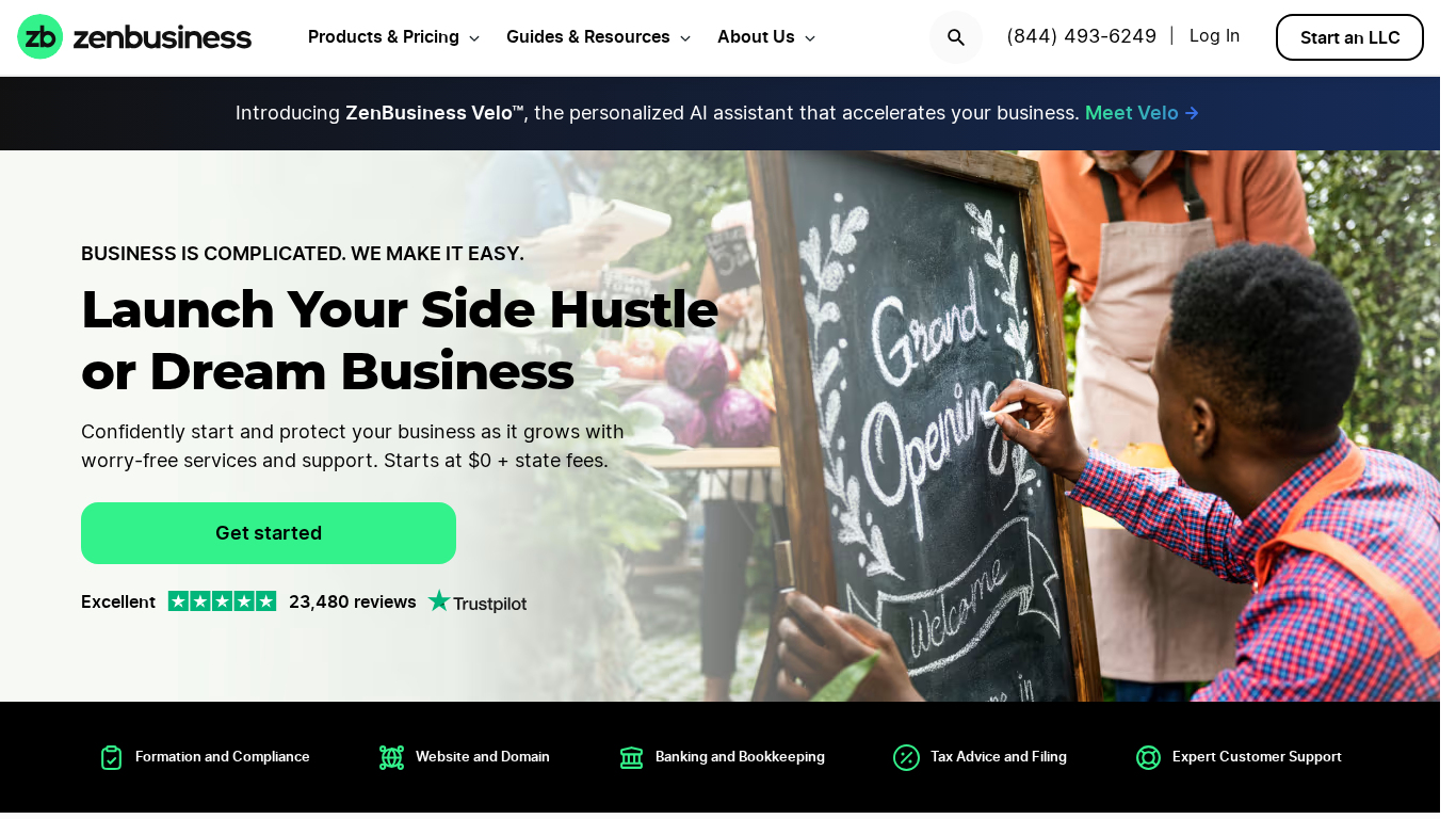 ZenBusiness Affiliate Programma