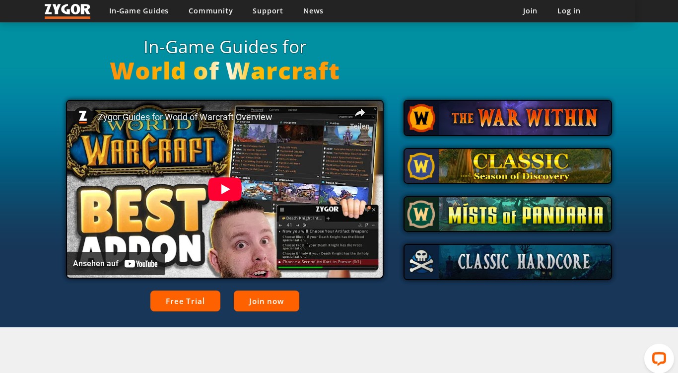 Zygor Guides Affiliate Programma