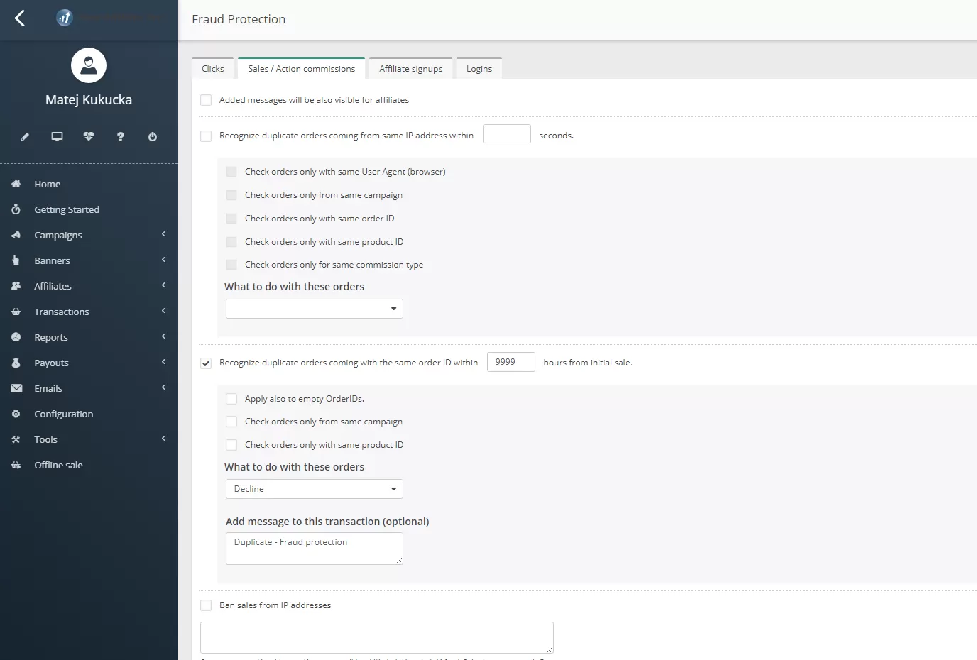Een grafiek die affiliate management illustreert.