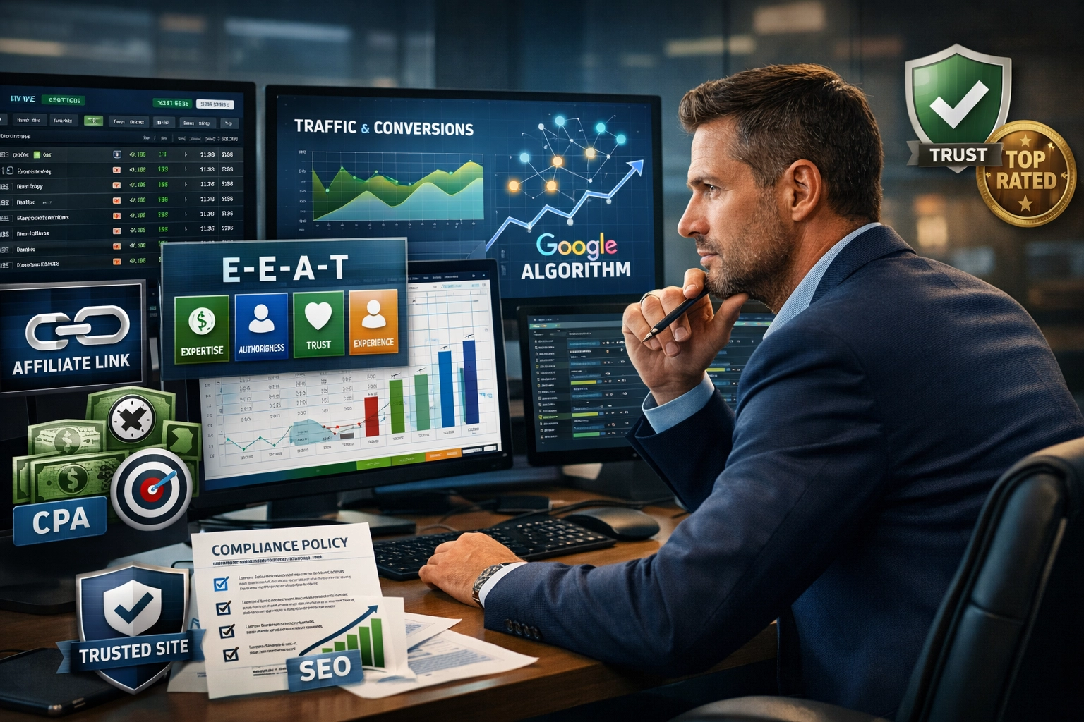 Google-algoritme-updates en affiliate wedden-sites: Overlevingsgids