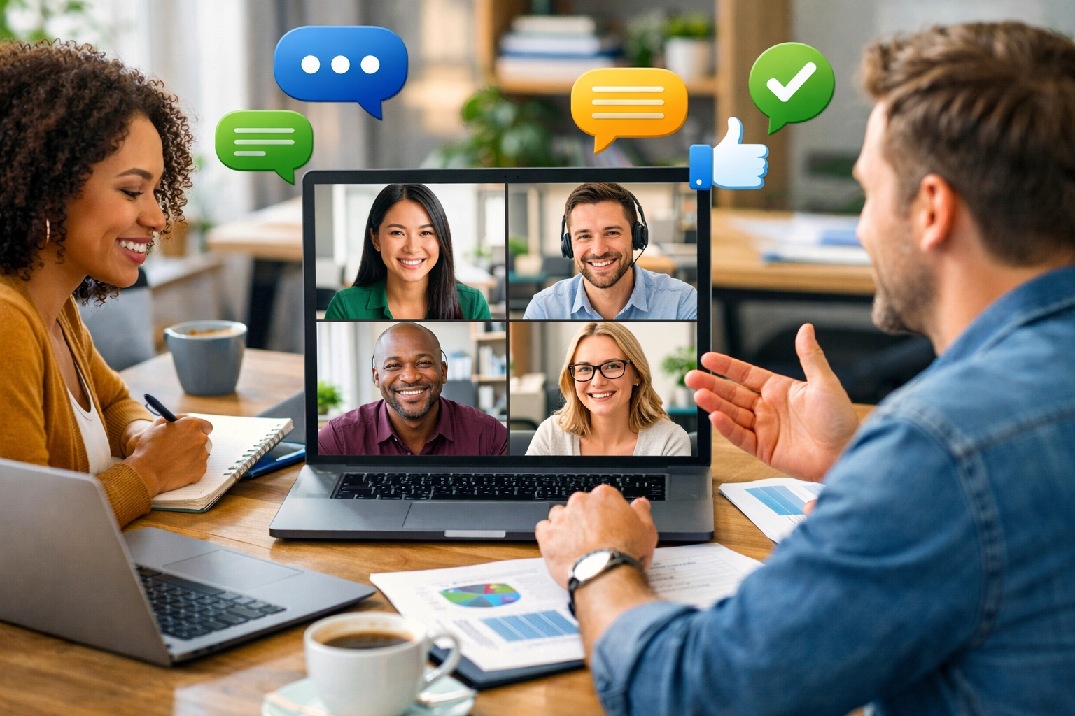 Teamwork en communicatie voor het managen van freelance schrijvers