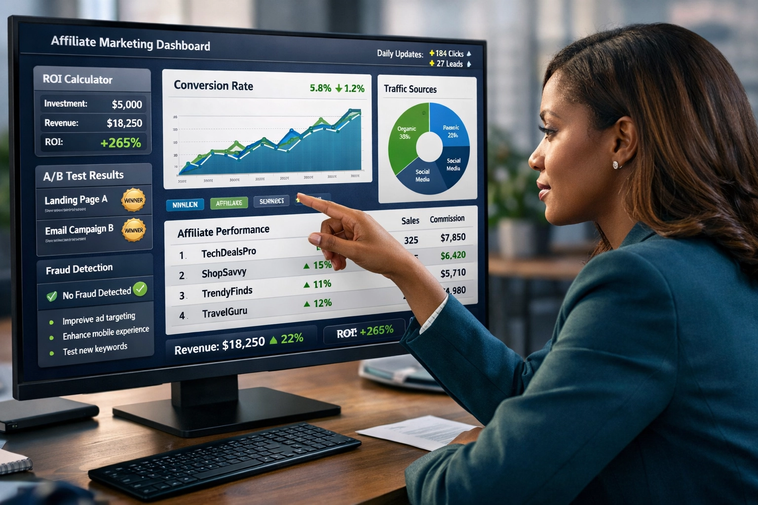 Analytics Dashboard voor Affiliate Marketing Optimalisatie