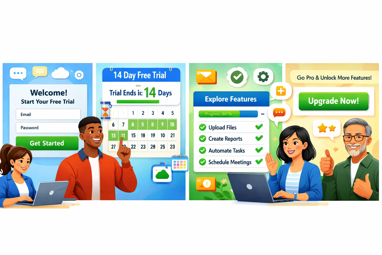 Gratis Proefperiode Onboarding