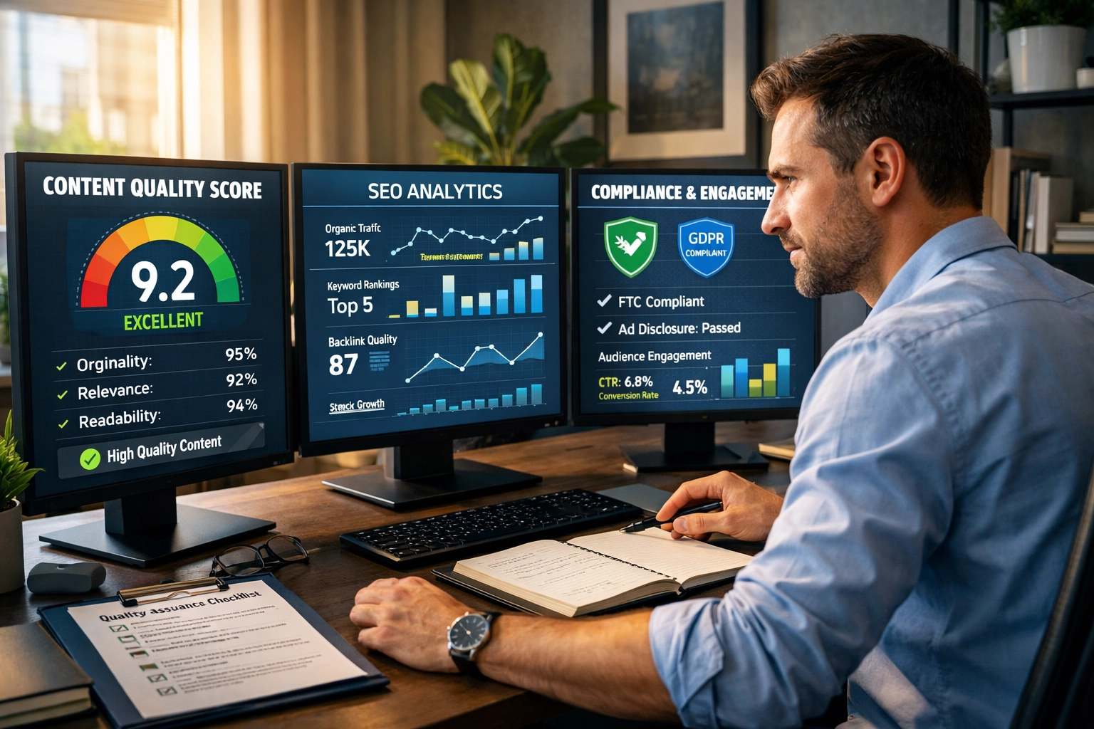 Kwaliteitsnormen voor Inhoud voor Wedden Affiliates