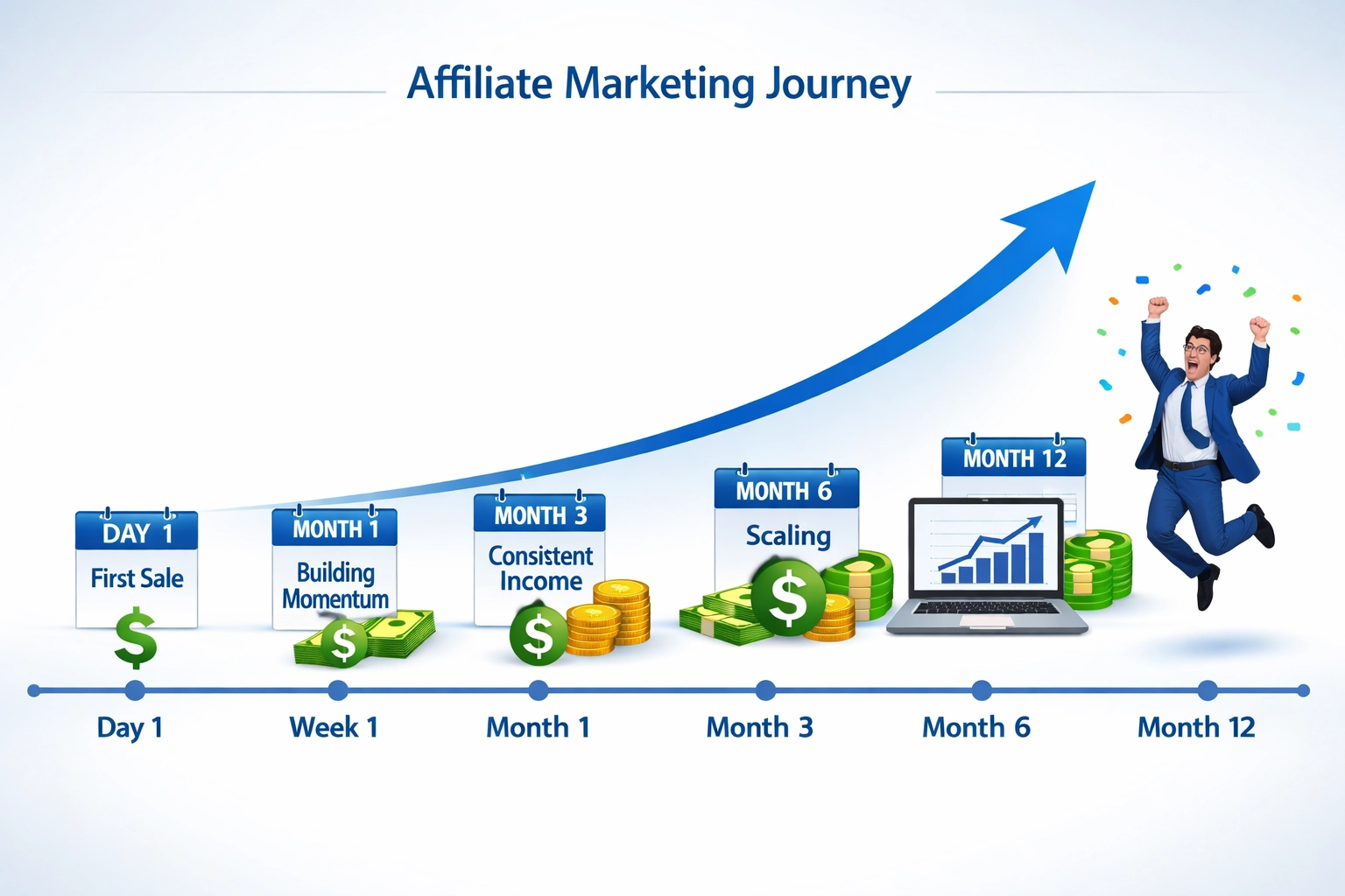 Hoe lang duurt het om resultaat te zien van affiliate marketing?