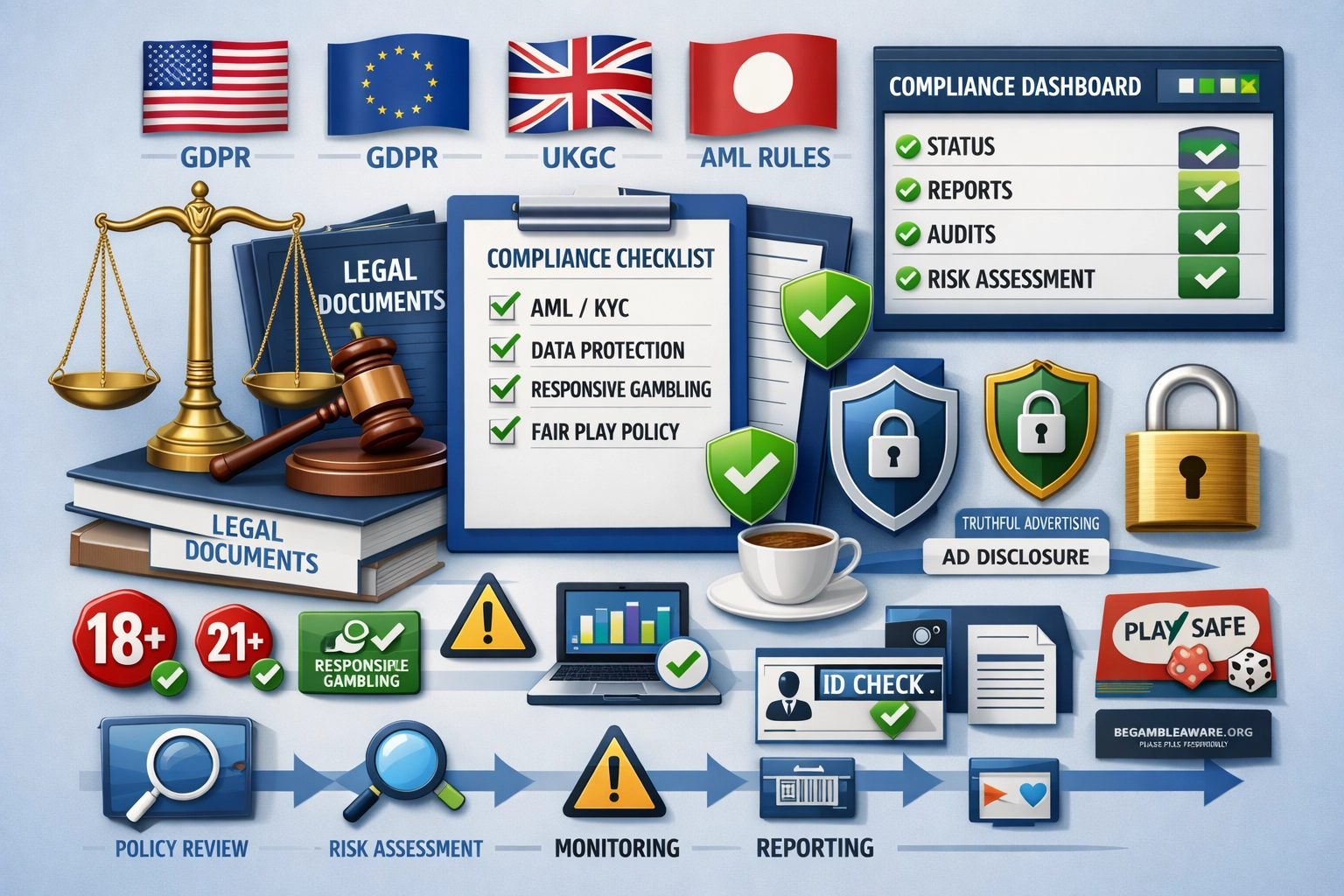 Compliance en juridisch kader voor wed affiliates