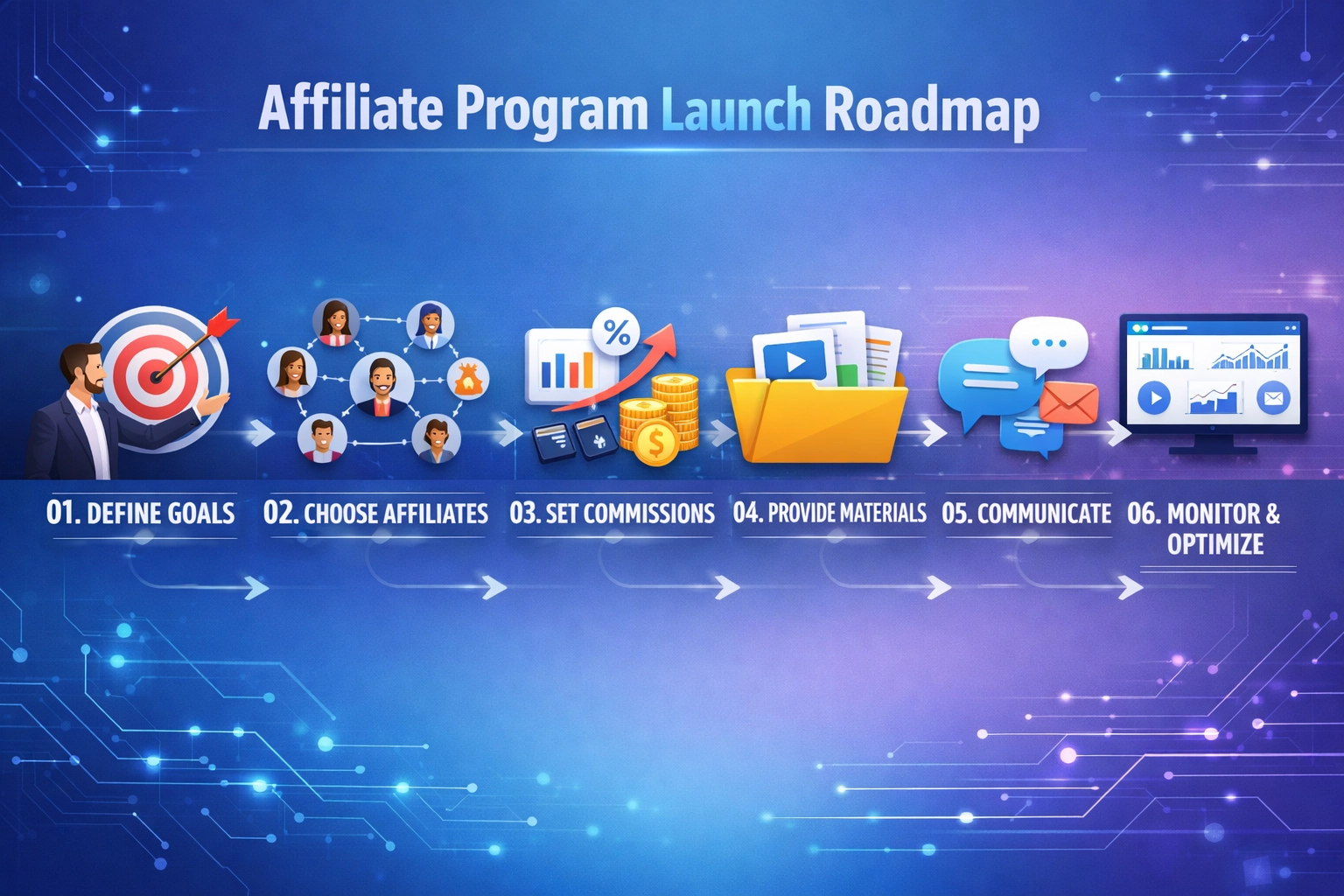6-stappenplan voor het opzetten van een affiliate marketingprogramma voor tech-startups
