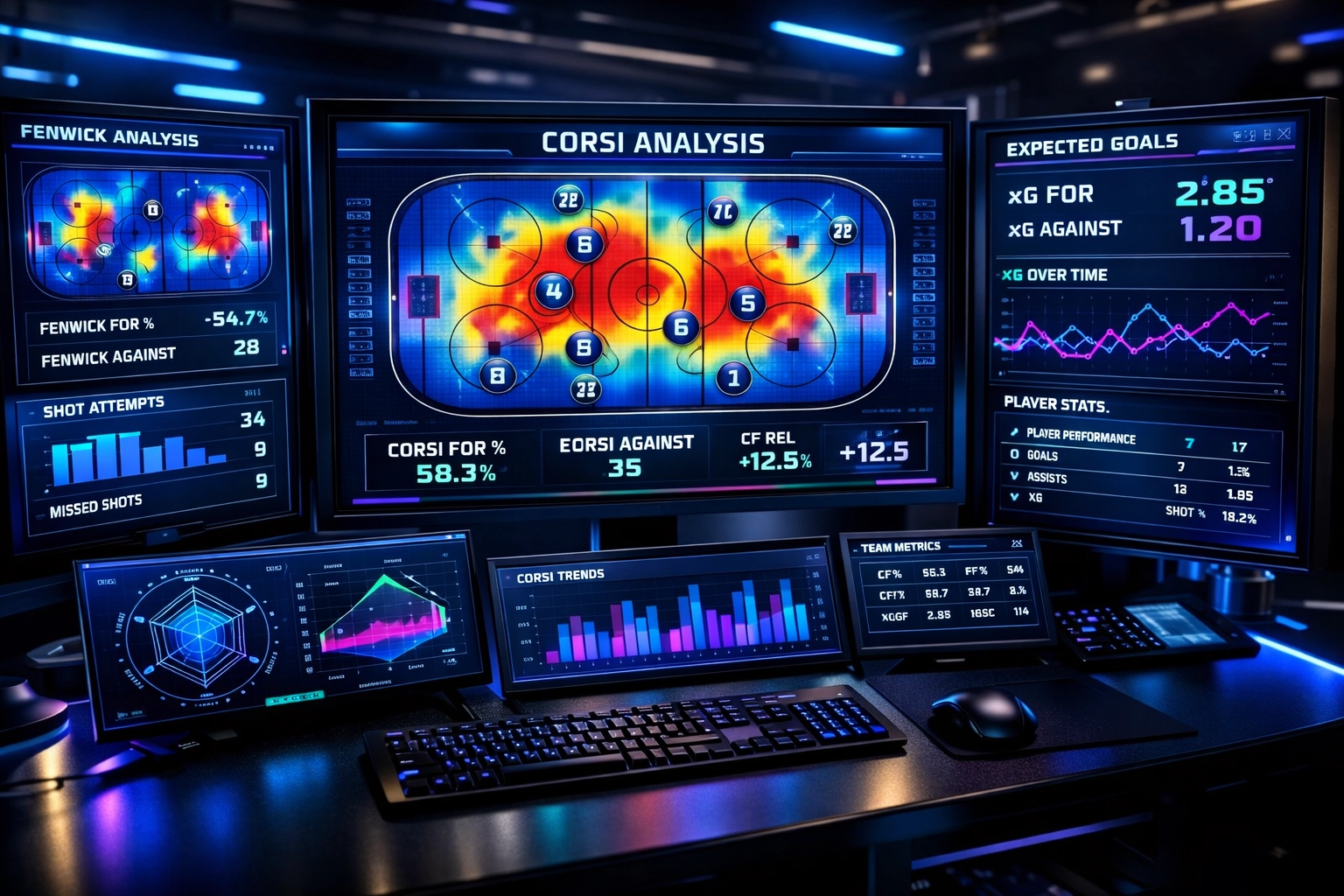Geavanceerd Hockey Analytics Dashboard