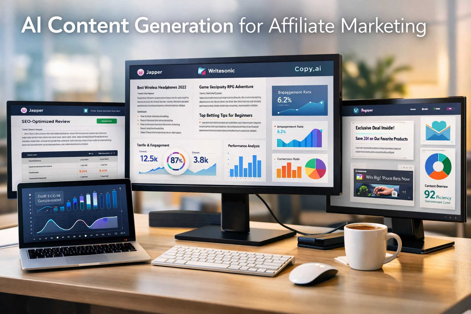 Contentcreatie en SEO-optimalisatie met AI