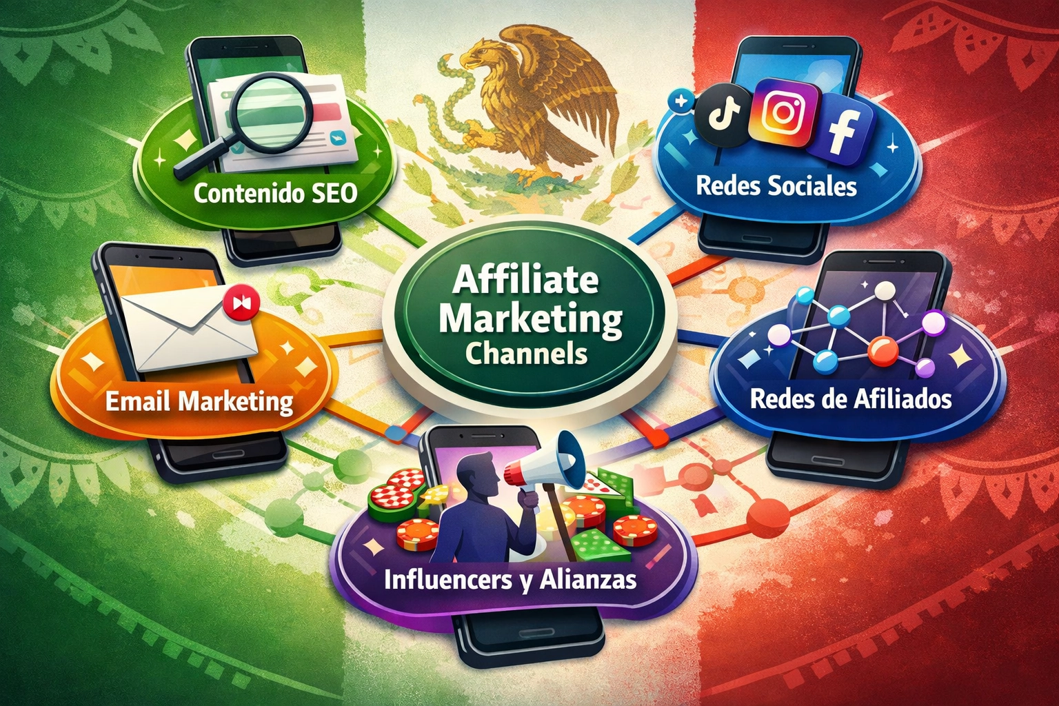Affiliate Marketing Kanalen voor Mexico Online Gambling