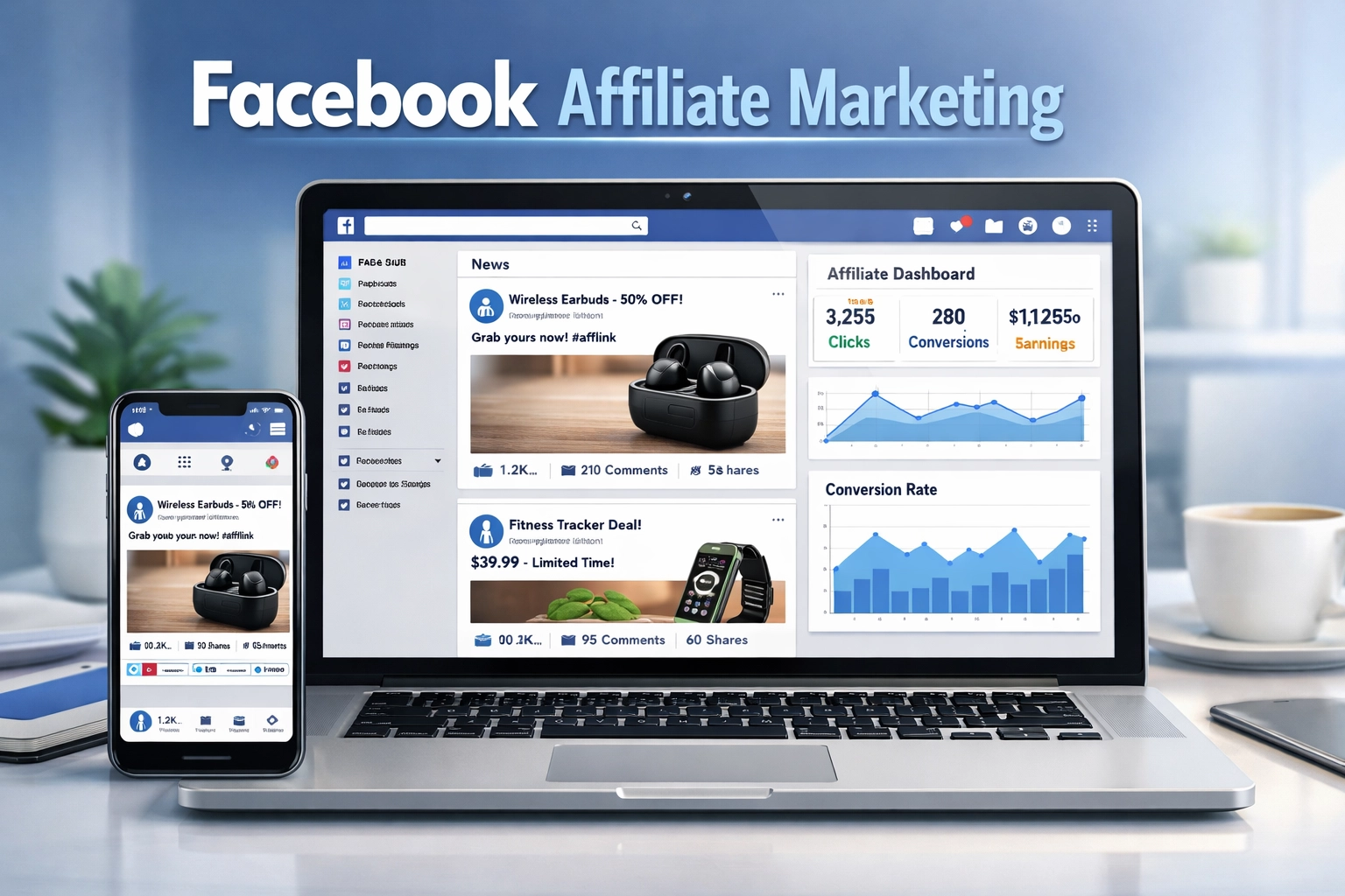 Kan ik affiliate links direct op Facebook plaatsen?