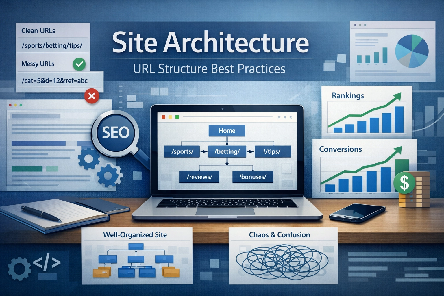 Architectuur van wedaffiliatewebsites: Best practices voor URL-structuur