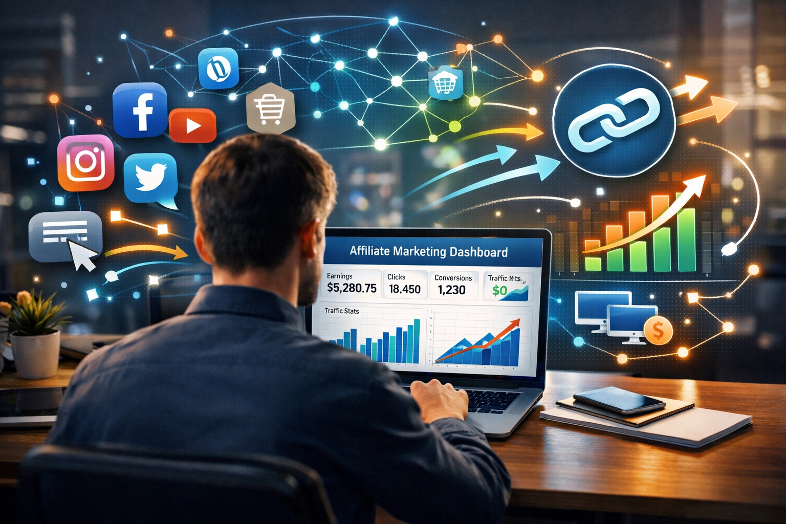 Hoe sociale media backlinks genereren voor affiliate sites