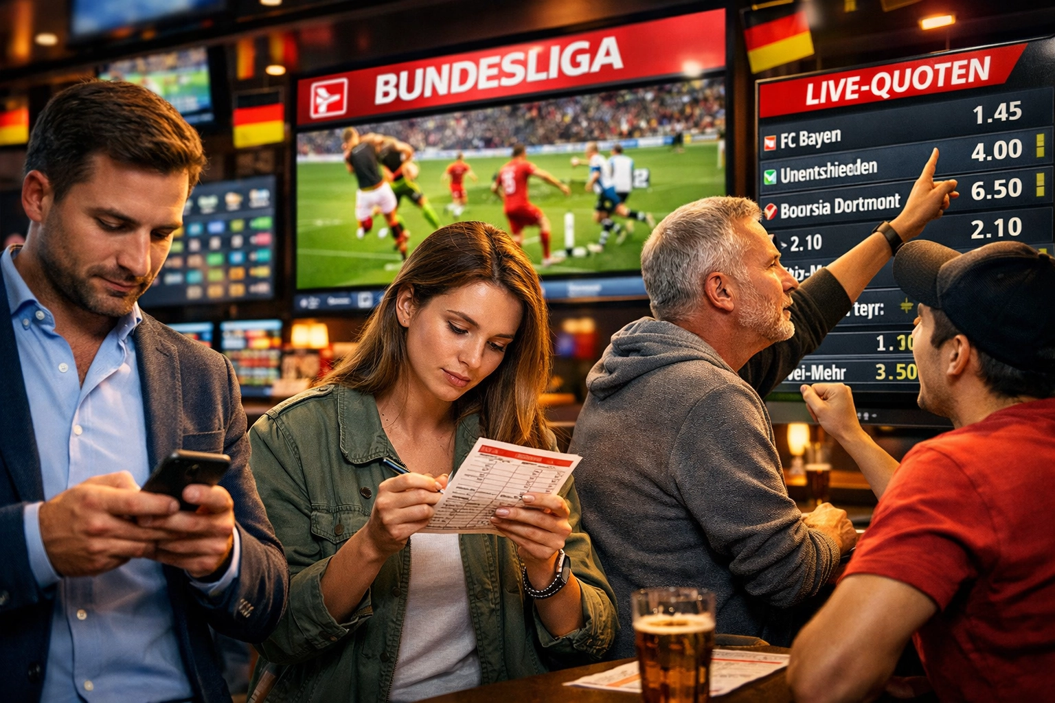 Sportweddenschappen in Duitsland met Bundesliga-wedstrijden en live betting mogelijkheden