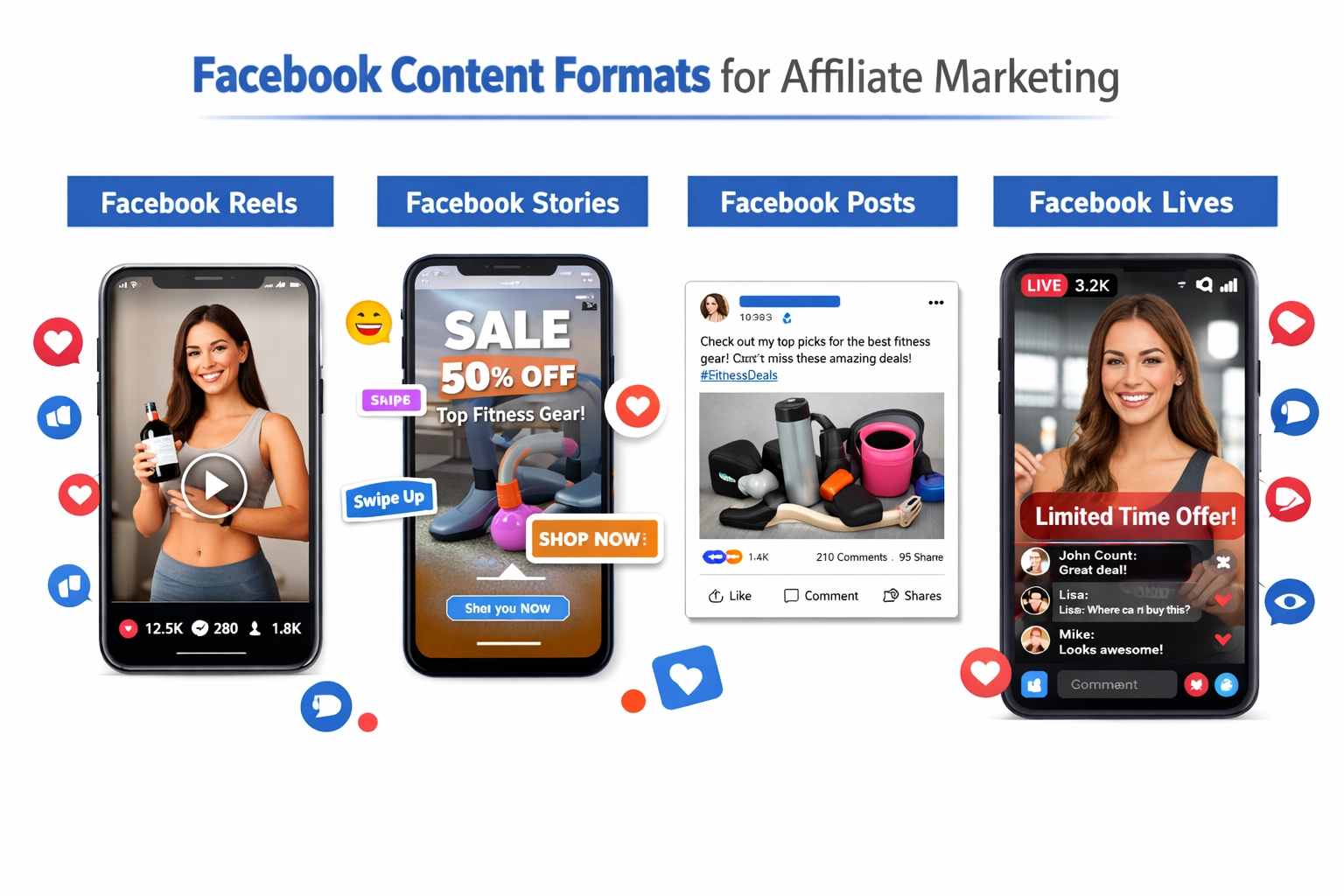 Facebook Content Formats for Affiliate Marketing