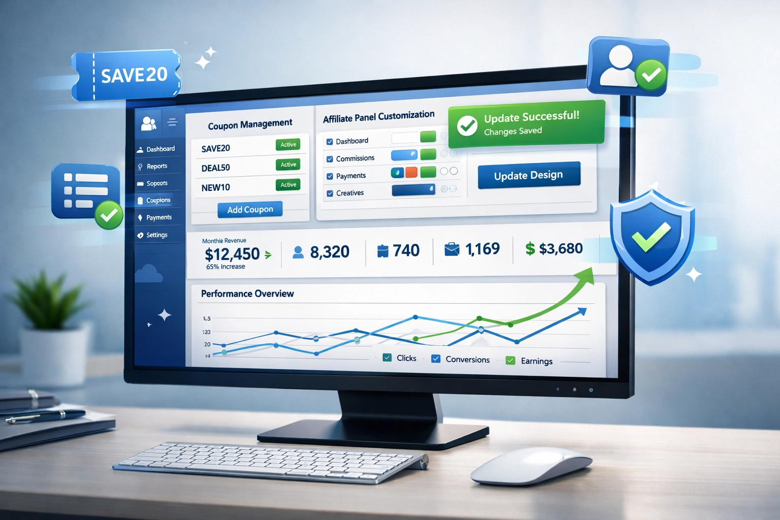 PostAffiliatePro Bugfixes: Coupon Toewijzing en Verbeteringen in het Affiliatepaneel