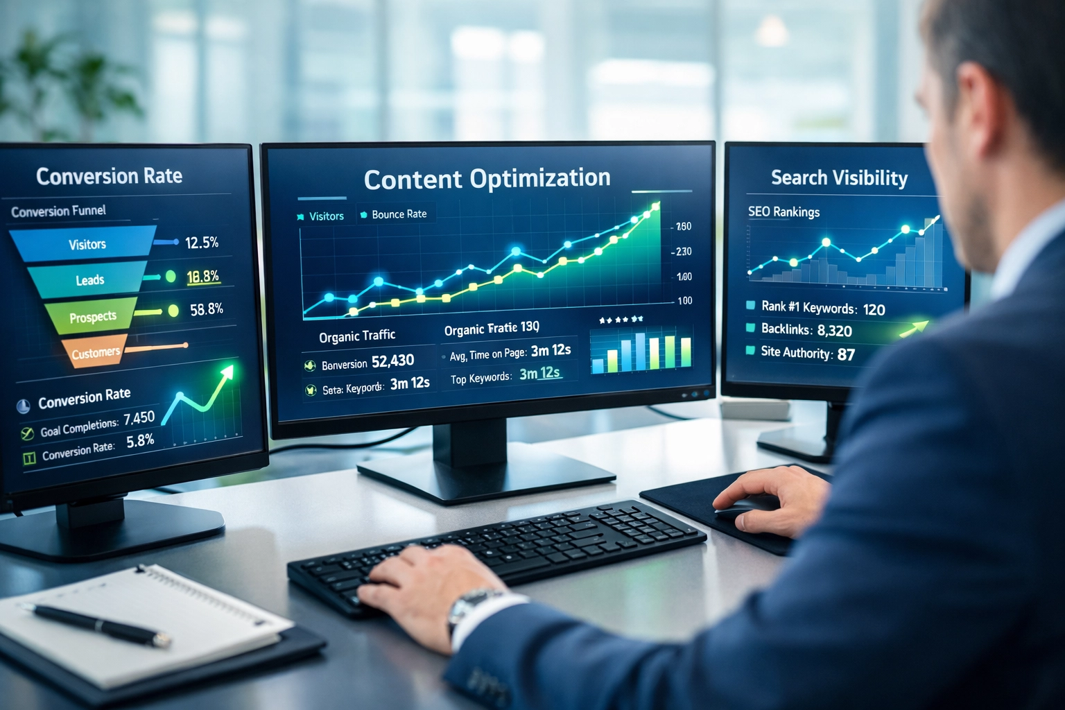 Contentoptimalisatie: Vergroot de Zichtbaarheid, Leads en Conversies van Je Bedrijf