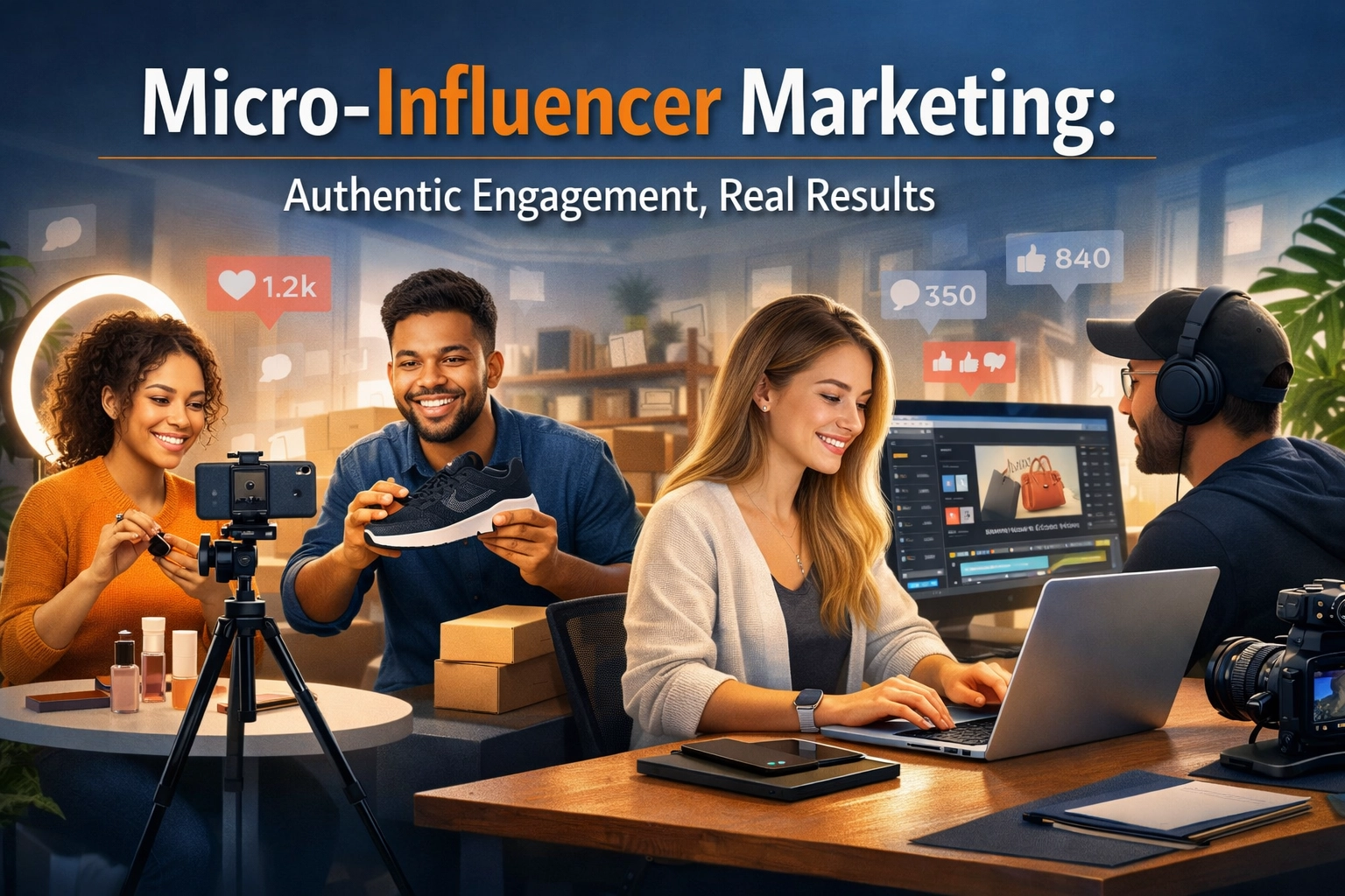 Voordelen van Samenwerken met Micro-Influencers in Plaats van Beroemdheden